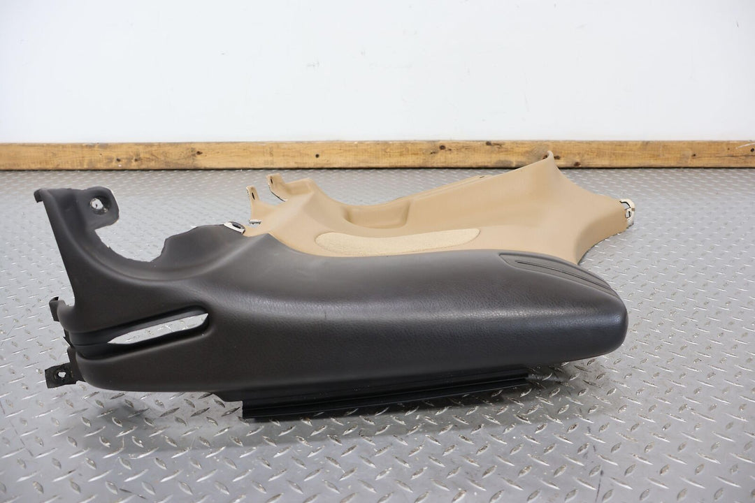 02-10 Lexus SC430 Right RH Rear Interior Quarter Trim Panel (Camel/Black LA42)