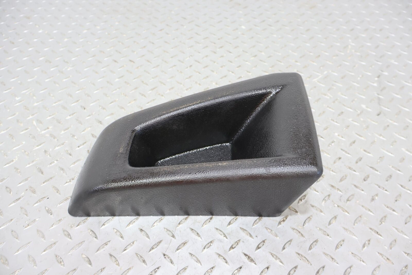 03-09 Hummer H2 Driver Left LH Bumper End Cap / Winglet (Black Textured)