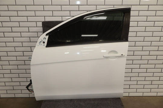 08-15 Mitsubishi Lancer Evolution Evo X Driver Left Front Door (White W37)