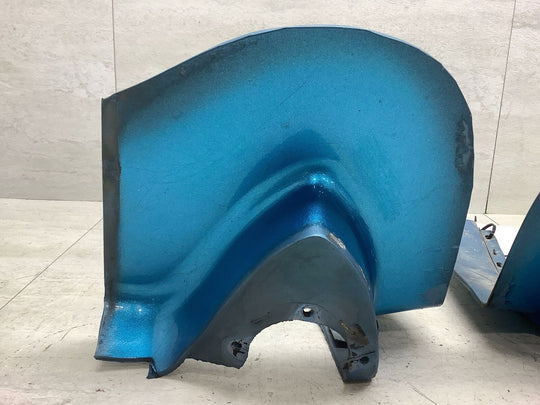 1973 Ford Galaxie LTD Front Bumper Filler Mouldings - Blue