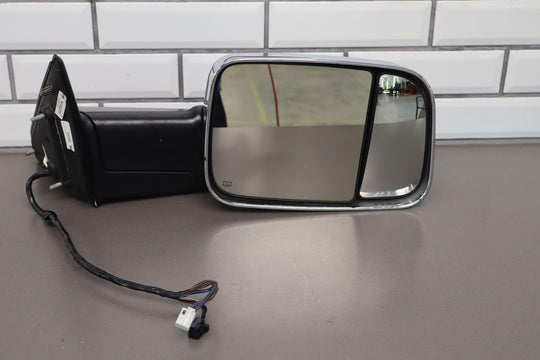 2013-2018 Ram 1500/2500/3500 OEM Chrome 7x11 Power Door Mirror (Un-Tested)