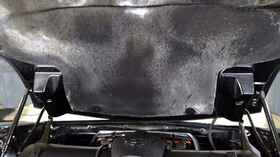 97-04 Chevrolet Corvette Black 41U Fiberglass Hood - Damaged