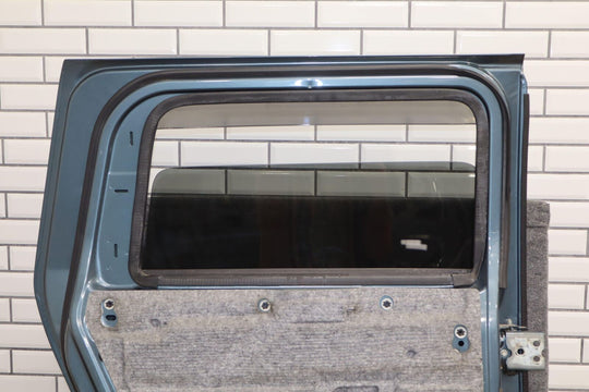 03-09 Hummer H2 Rear Left Driver Door Slate Blue (46U) W/Window *See Photos*