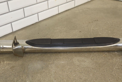 03-07 Hummer H2 SUV Right RH Running Board (Chrome/Black) Dented See Photos