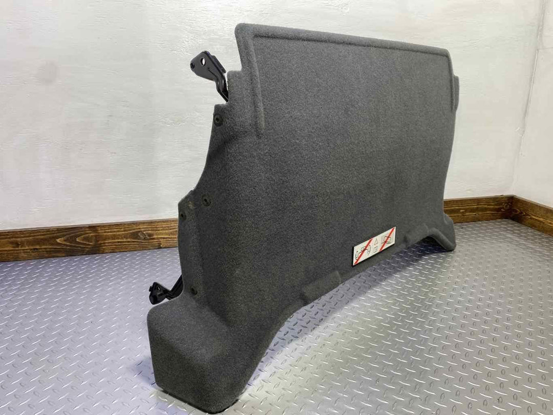 12-14 Ferrari California Rear Trunk Carpet Separator Trim Panel (82889000) Gray