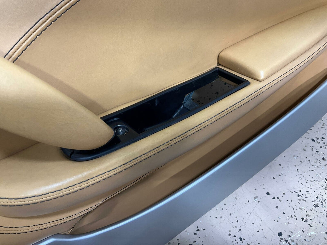 Ferrari 360 Modena Spider Right RH Leather Door Trim Panel (Ferrari Tan) *Notes