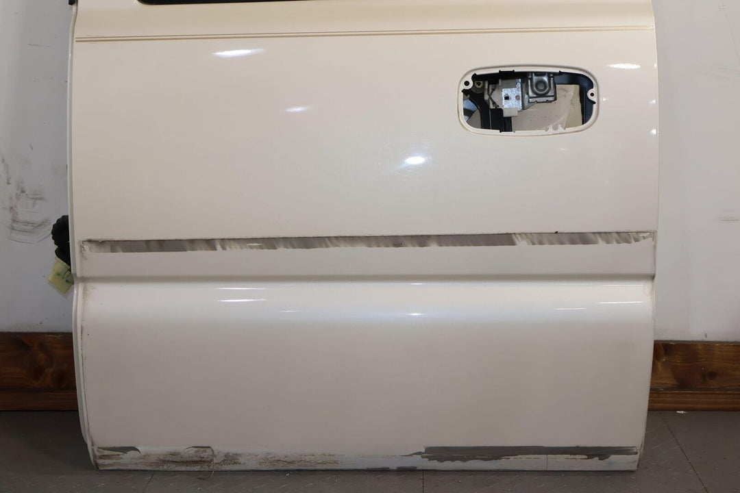 02-06 Cadillac Escalade EXT Pickup Rear Left Door W/ Glass (White Diamond 98U)