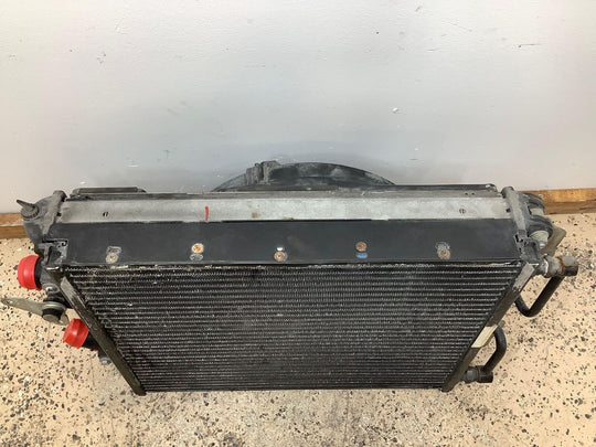 Ferrari 360 Right RH Passenger Radiator W/ Fan & Cooler OEM