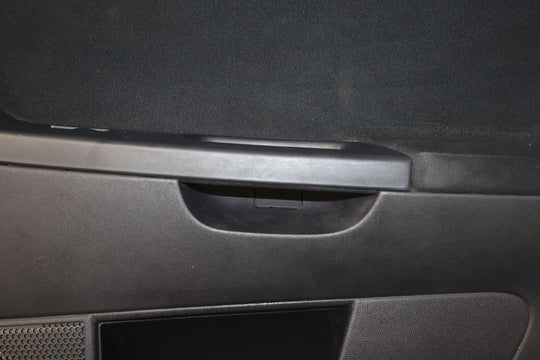 08-13 Mitsubishi Lancer EVO X Rear Right Interior Door Trim Panel (Black 80X)