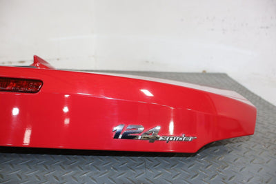 17-19 Fiat 124 Spider OEM Deck Lid W/ Spoiler & 3RD Brake Light (Rosso Red PKM)