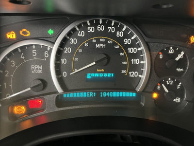 2005 Hummer H2 OEM 120MPH Speedometer Cluster (Lit Up) 104k Miles (Cracked)