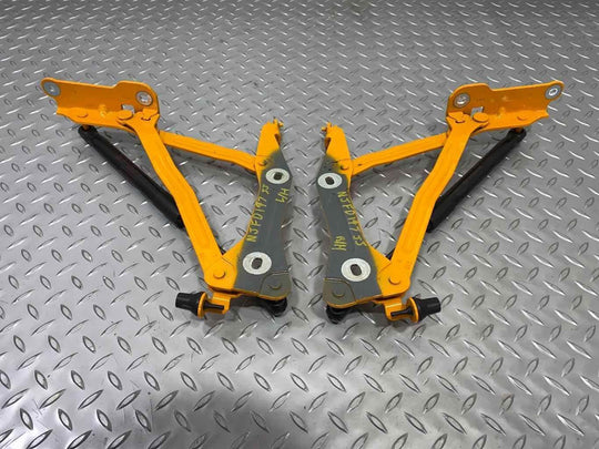 18-20 Ford Mustang GT350 Coupe Pair LH &RH Trunk Deck Lid Hinges (Orange Fury)