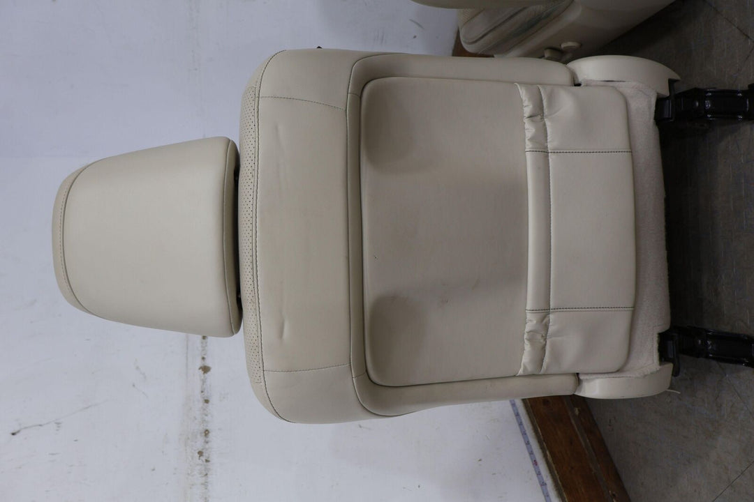 10-13 Lexus GX460 Pair LH&RH Front Leather Bucket Seats (Ecru LA00) Mild Wear