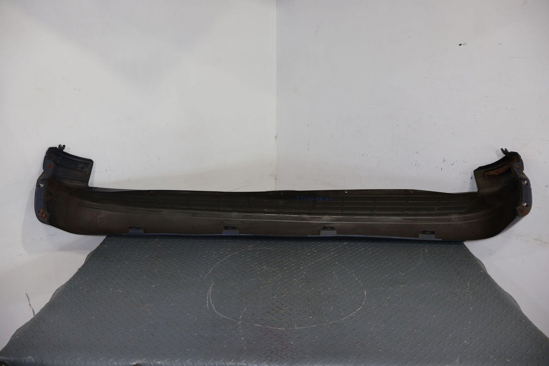 91-96 Chevy Caprice Wagon Rear Bumper OEM (Adriatic Blue 30u) Weathered Trim