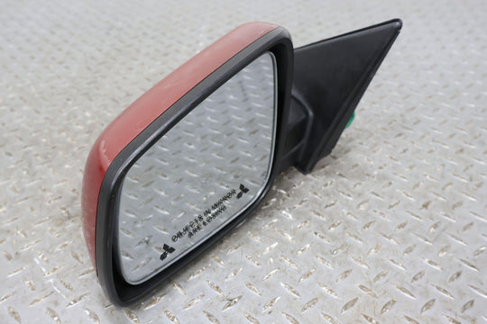 08-14 Mitsubishi Lancer EVO X Left Door Mirror (Rally Red P26) Power Tested