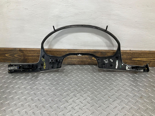 11-18 Audi S8 Dash Cluster Speedometer Bezel (Brushed Aluminum/Black) 4h1853173