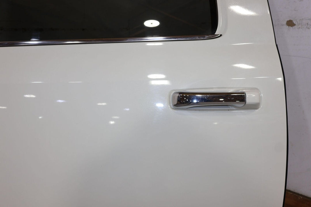 09-22 Ram 1500 4th Gen Crew Cab Rear Left LH Door W/Glass (Pearl White/Walnut)