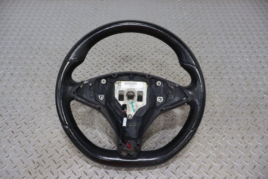 2016-2021 Tesla Model S Leather Steering Wheel (Black) OEM See Photos