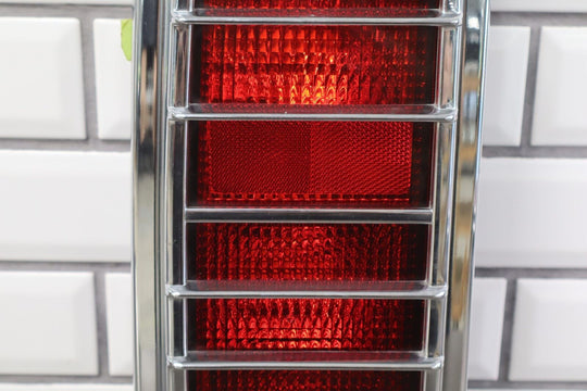 05-09 Hummer H2 SUV OEM LH&RH Tail Lights W/ Aftermarket Chrome Grille Covers