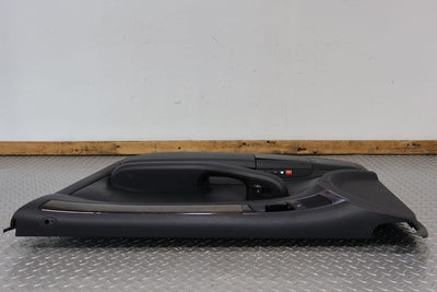 03-04 Audi RS6 Passenger Right Front Door Trim Panel W/Switch (Ebony) See Notes