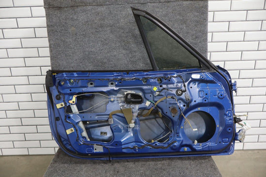 99-00 Mazda Miata NB Left Driver Door SHELL Sapphire Blue (20P) See Photos