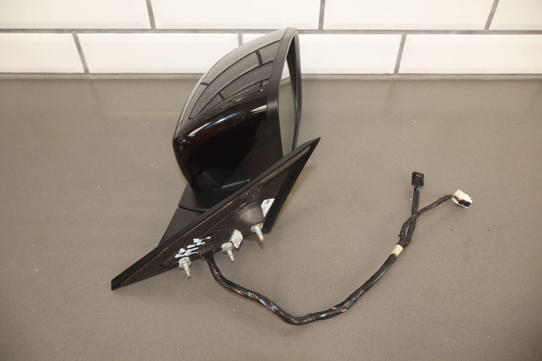 14-17 Maserati Ghibli Right RH Power Folding Mirror (Nero Ribelle NMI) Tested