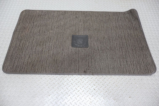 87-93 Cadillac Allante Rear Interior Cloth Trunk Floor Mat (Beige 38i) Worn