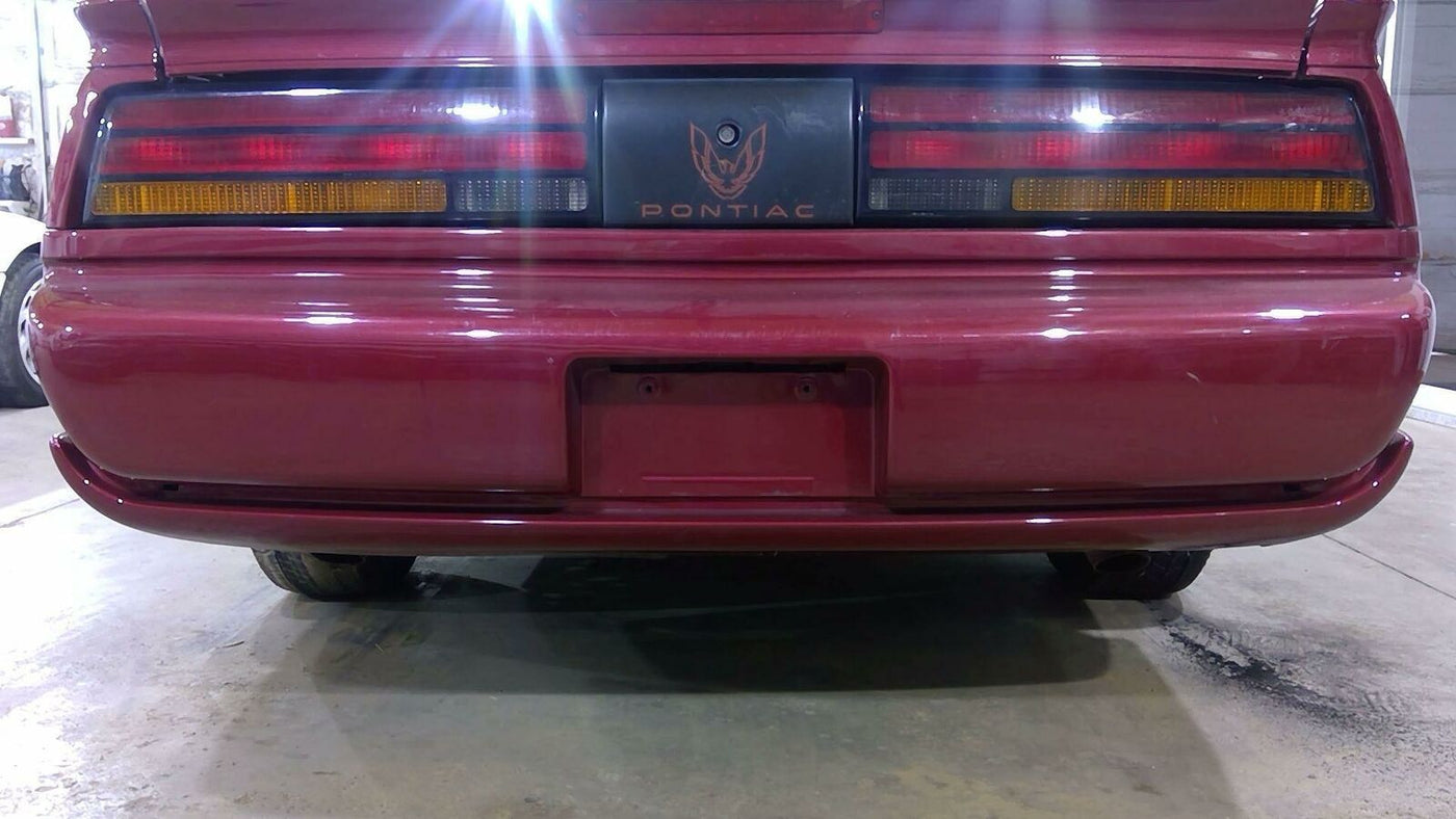 91-92 Pontiac Firebird Rear Bumper (Brilliant Red Metallic 75U) See Notes