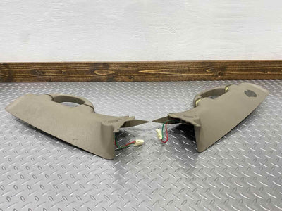 03-07 Hummer H2 Pair LH & RH Interior A-Pillar Trim (Light Wheat 50i)