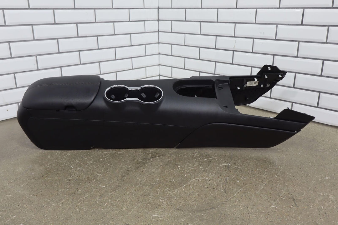 2015-2022 Ford Mustang Ambient Lighting Center Console (Black Leather Lid)