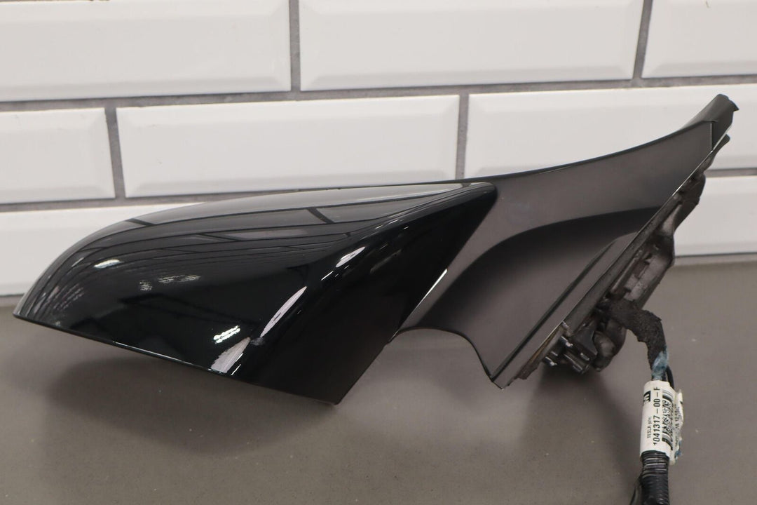 2012-2020 Tesla Model S Driver Left Power Folding Door Mirror (Black PBSB)