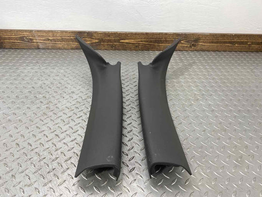 02-05 Ford Thunderbird Pair LH&RH Interior A Pillar Trim Panels (Midnight Black)