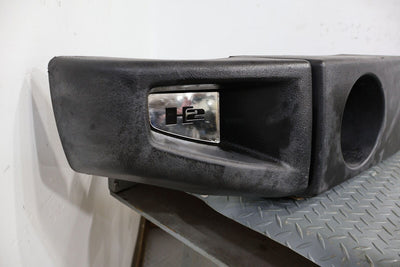 03-09 Hummer H2 Front Bumper Covers 3 PCS W/ Fog Lights (Textured Black) Notes