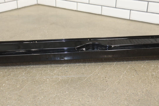 2021-2024 Tesla Model S Driver Left Rocker Molding / Side Skirt (Black SOLB)