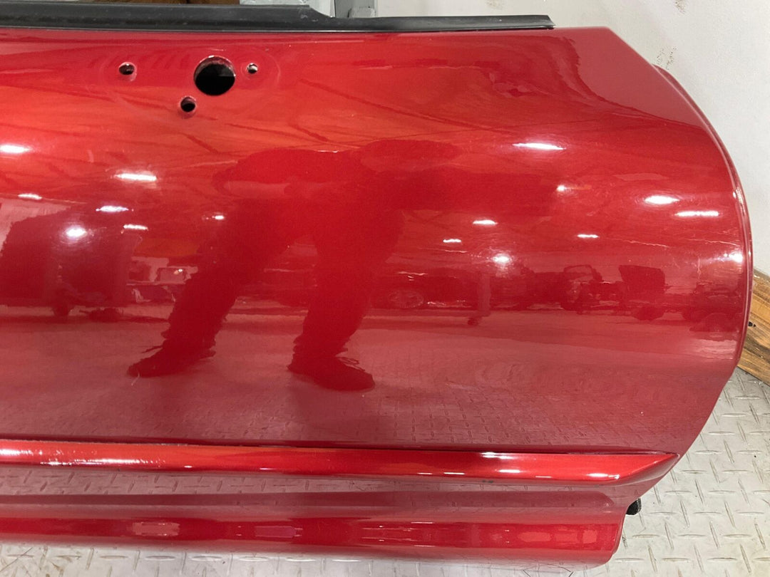 97-04 Chevy Corvette C5 Right Passenger Door Shell (Carmine Red 53U) SOLD BARE