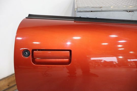 98-02 Chevy Camaro Coupe Right Passenger Door W/Glass (Sunset Orange Metallic)