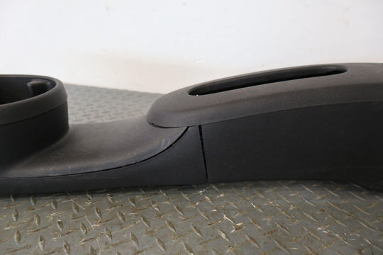 12-17 Fiat 500 Abarth Coupe Interior Center Floor Console (Black XX) See Notes