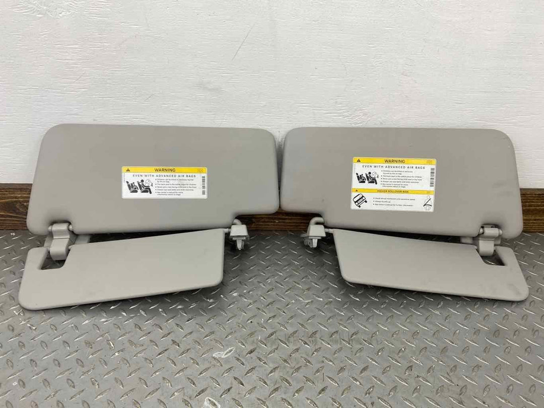 13-16 Mercedes GL450 X166 LH/RH Primary & Secondary Sun Visors (Neutral Color)