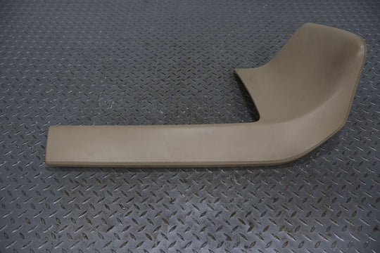 12-20 Tesla Model S X Right RH Interior 2 Piece Lower Dash Trim (Tan) See Photos