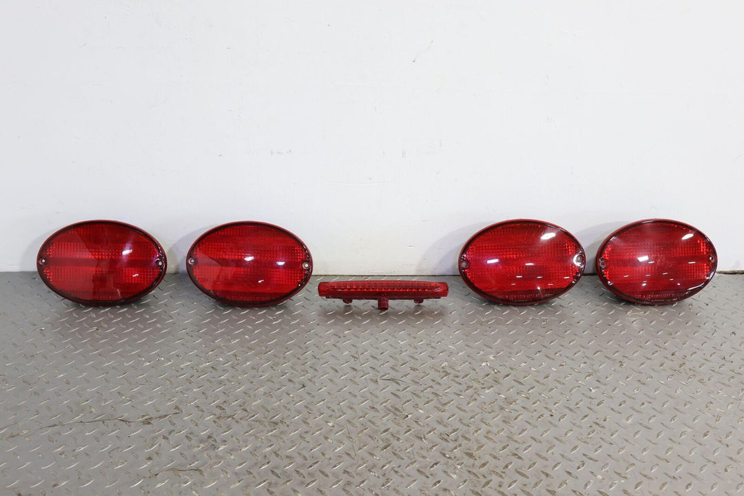 97-04 Chevy C5 Corvette Pair Inner&Outer Tail Light & 3rd Brake Light Set (5PCS)