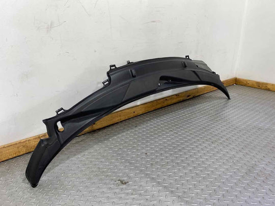 05-12 Porsche 911 Carrera 997 Front Center Cowl Vent Panel W/O Seal (Black)