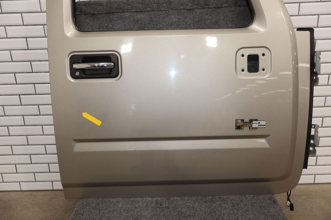 03-09 Hummer H2 Front Right RH Door Shell (Pewter 11U) Sold Bare (Small Ding)