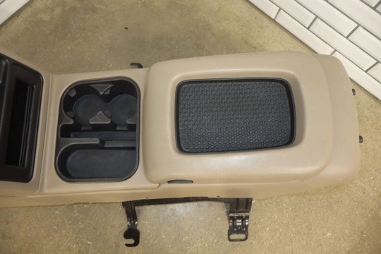 03-07 GMC Sierra Chevy Silverado Center Floor Console Glovebox (Tan/Neutral)