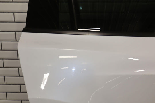 16-20 Tesla Model X Rear Right RH Door W/Glass (Pearl White PPSW) See Photos