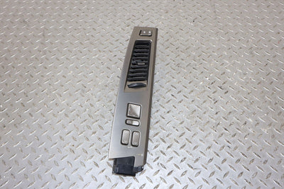 04-09 Cadillac XLR Left Front Door Switch W/ Air Vent & Aluminum Trim Garnish