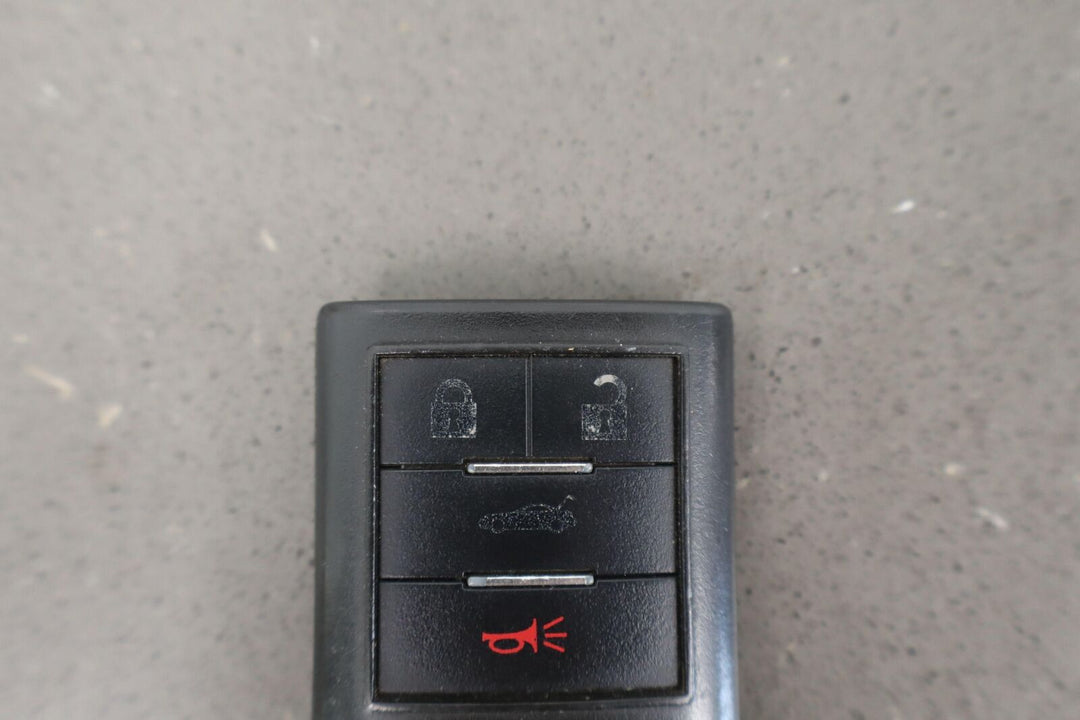 2008 Cadillac XLR Single (1) Key Fob Worn Buttons