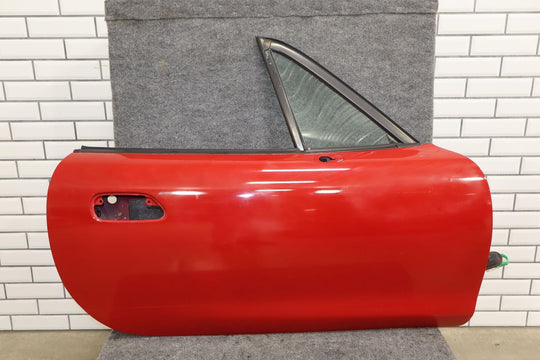 01-05 Mazda Miata NB RH Right Passenger Door Shell (Red Repainted) See Photos