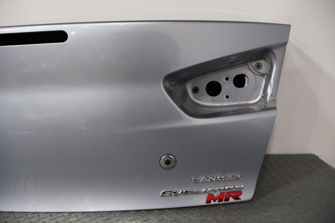 08-15 Mitsubishi Lancer Evolution EVO X MR OEM Trunk Deck Lid (Apex Silver A31)