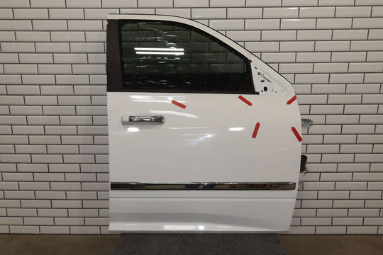 2009-2018 Ram (4th Gen) Right Front RH Door (Bright White PW7 Respray)