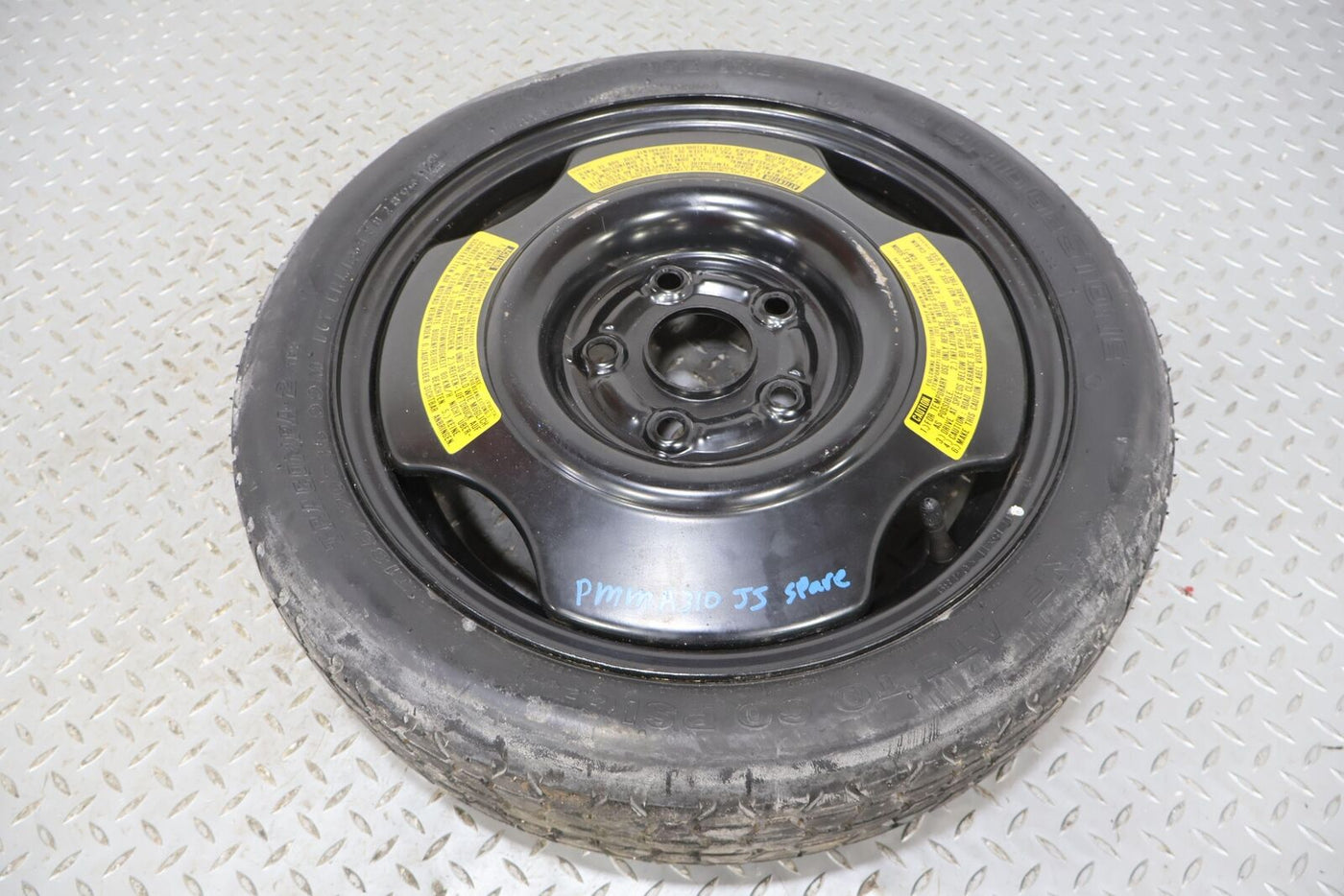 86-91 Mazda RX7 FC Compact Spare Tire W/ Jack/Wheel Chocks/Tire Iron/Foam Kit